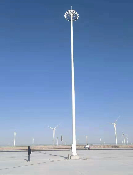 瓜州高速路服务区泽库高杆灯项目