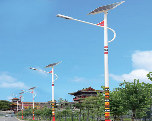 泽库民族特色路灯