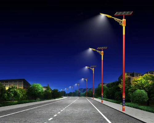 泽库民族特色路灯